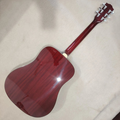 [Original Guitar] High-quality Bird acoustic guitar, solid spruce top, 301EQ, cow bone nut, free shipping from US warehouse,