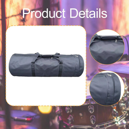 Sac de transport de matériel de batterie noir pour le transport, sac d'accessoires de batterie Portable