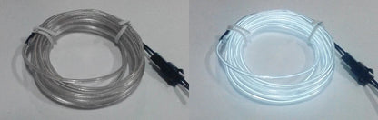 Câble lumineux EL Wire 1m/3m/5m, lumières d'ambiance intérieure de voiture, fête de danse, maison, néon, bricolage, Costumes, décoration, bande LED, lumière ambiante