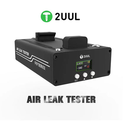 2UUL Air Leak Tester with Silicone Protective Pad  for Mobile Phone Maintenance Air Tightness Waterproof Testing Repair Tool