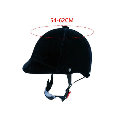 Horse Riding Helmet Equestrian Equipment Professional Lightweight,Riding Cap Riding Hat Starter Equestrian Hat Adjustable