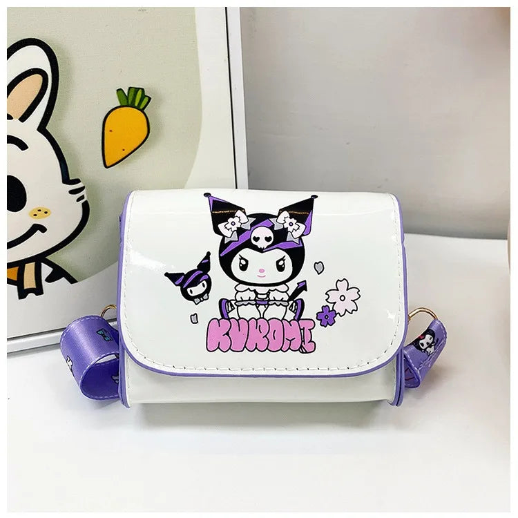 Sacs à bandoulière mignons Anime Kuromi Stitchou Filles Femmes Sac de marque de luxe Sacs mini designer de haute qualité Cadeaux