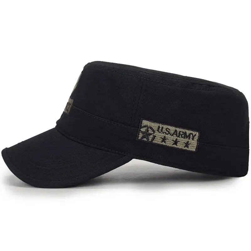 Casquette de baseball quatre saisons pour hommes, casquette brodée CamSolomon, chapeau coréen, coton, protection solaire extérieure, printemps et automne