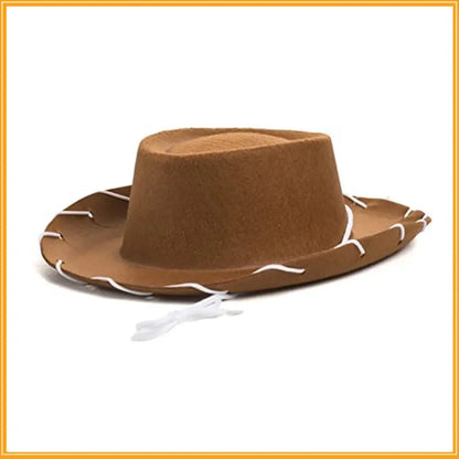 Cowboy accessory cowboy hat performance cosplay costume felt princess hat adjustable dress-up bachelorette party hat women