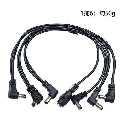 Adaptateur d'alimentation pour pédale de guitare, 9V DC 1A, anneau magnétique à faible bruit, prise US EU UK AU, 3 voies, 4 voies, 5 voies, 6 voies, 8 voies