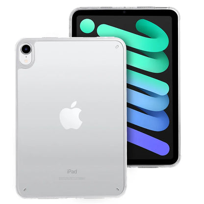 Coque For iPad Mini 7 Case 8.3 inch Acrylic Clear Hard Cover For Funda iPad Mini 7 A17 Pro Case For iPad Mini 6 Back Cover