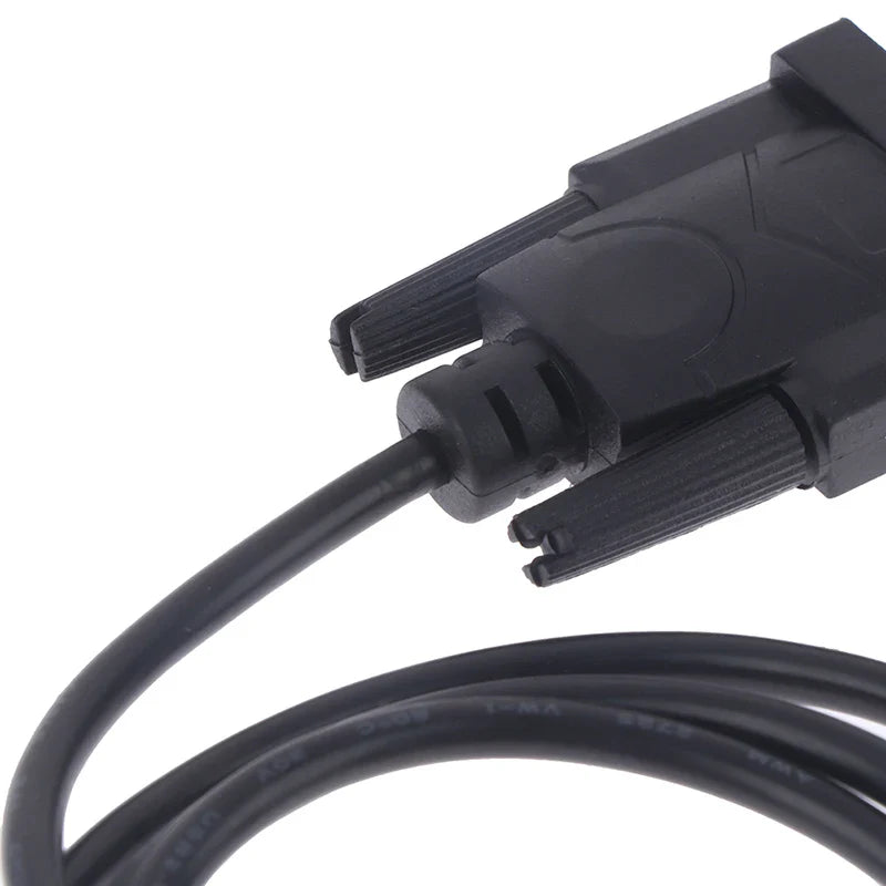 Adaptateur convertisseur USB RS232 vers DB 9 broches mâle, compatible avec Windows 7, 8 et 10 Pro, compatible avec divers périphériques série, câble de 75 cm