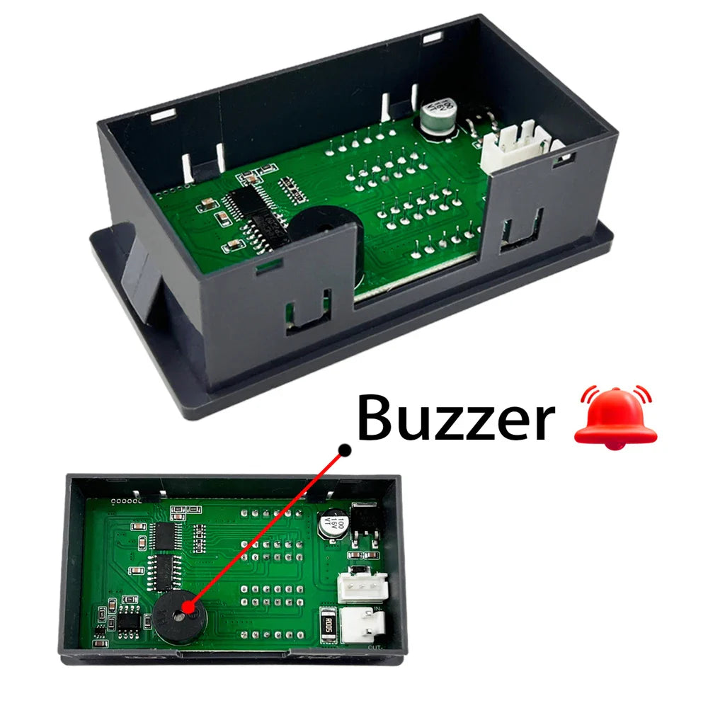 BM730 DC0-100V 10A LED voltmètre numérique module ampèremètre ampèremètre wattmètre ions détecteur Polaroid avec module de surveillance d'alarme