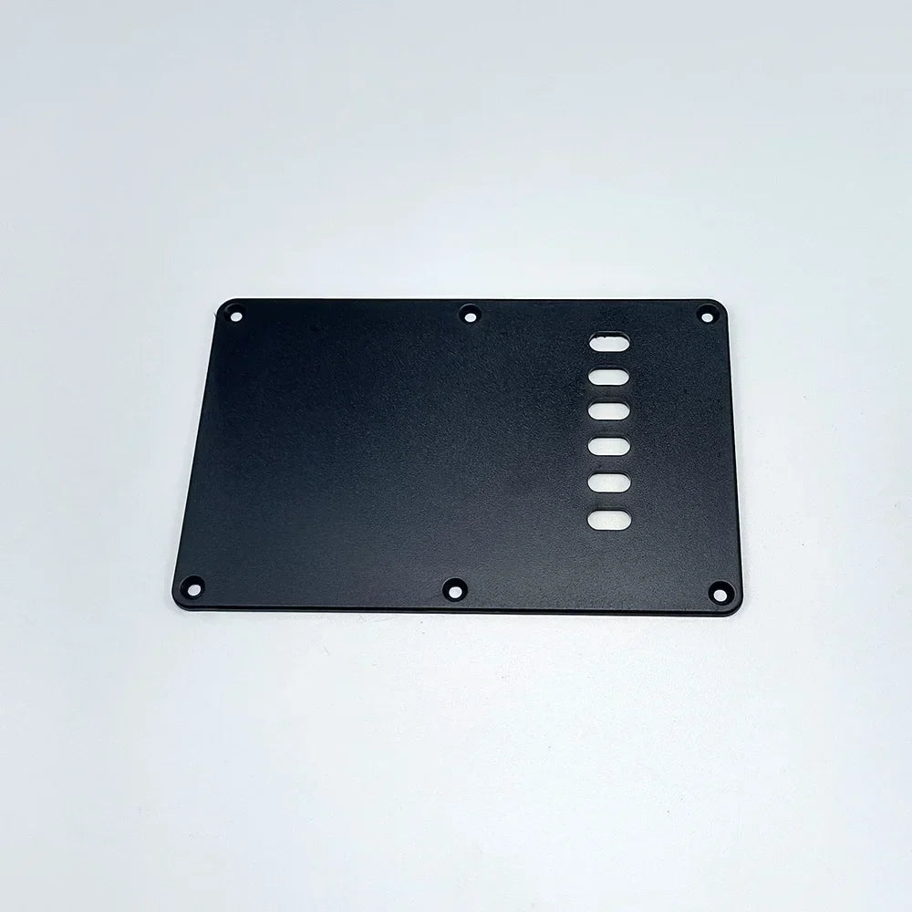 ABS 6 trous guitare Tremolo cavité couverture plaque arrière Standard guitare remplacement pour ST guitare électrique partie accessoires