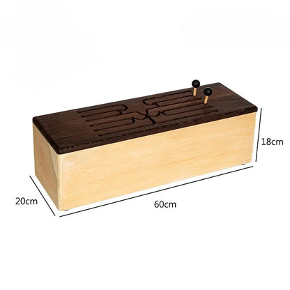 Solid Wood Hollow Drum 10 Timbre Professional Drums Children Beginners Meditation Healing Musical Percussion Instruments