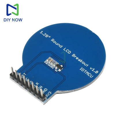 Carte de développement ESP8266 NodeMCU 6 000, 1.28 pouces, GC9A01, écran LCD rond TFT, micro USB EPS