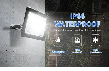LED projecteur 10W 20W 30W 50W 100W AC 220V LED projecteur IP66 étanche réflecteur projecteur réverbère lampe de jardin extérieure