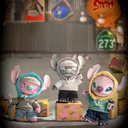 Stitch Genz Street Series Blind Box Cute Doll Backpack Pendant Children'S Toy Exquisite Model Ornament Surprise Mystery Box Gift