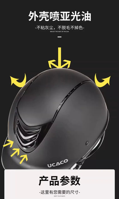 Riding Helmet Equestrian Helmet Rider Equipment Breathable and Adjustable
