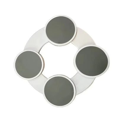Table à manger de cuisine, plateau tournant de comptoir de cuisine, Rotation à 360 degrés, polyvalente, résistante à la chaleur pour Table rectangulaire