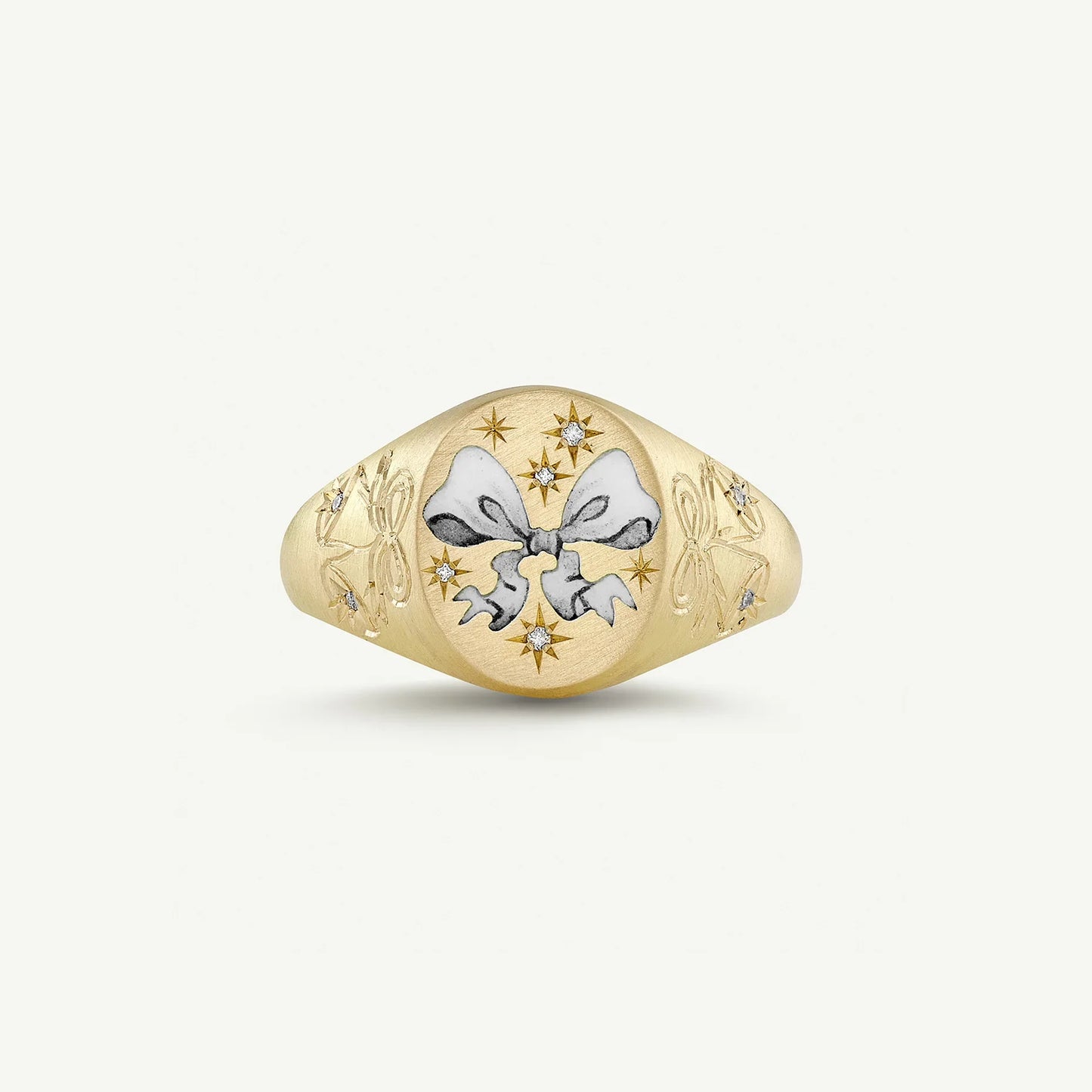 Fashionable and popular stainless steel painted ring, for Valentine's Day, Lion, Mermaid, Love, gold plated, women's jewelry, тильц®
