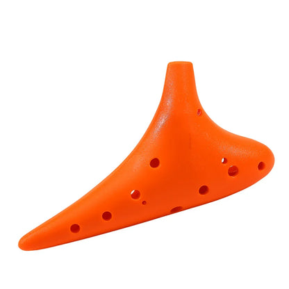 Ocarina Alto C Tuning en résine plastique pour adultes et enfants, flûte multicolore, 12 trous, nouveau
