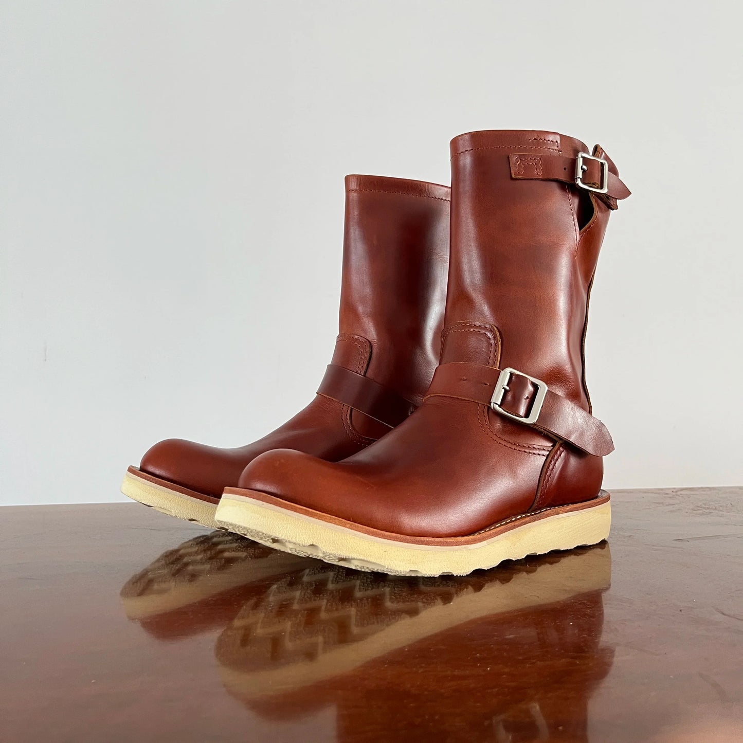RockCanRoll-Chaussures en cuir de vachette véritable pour hommes, chaussures italiennes en cuir de vachette, bottes Trooper AtlanBoots cousues Goodyear, qualité supérieure, EB800