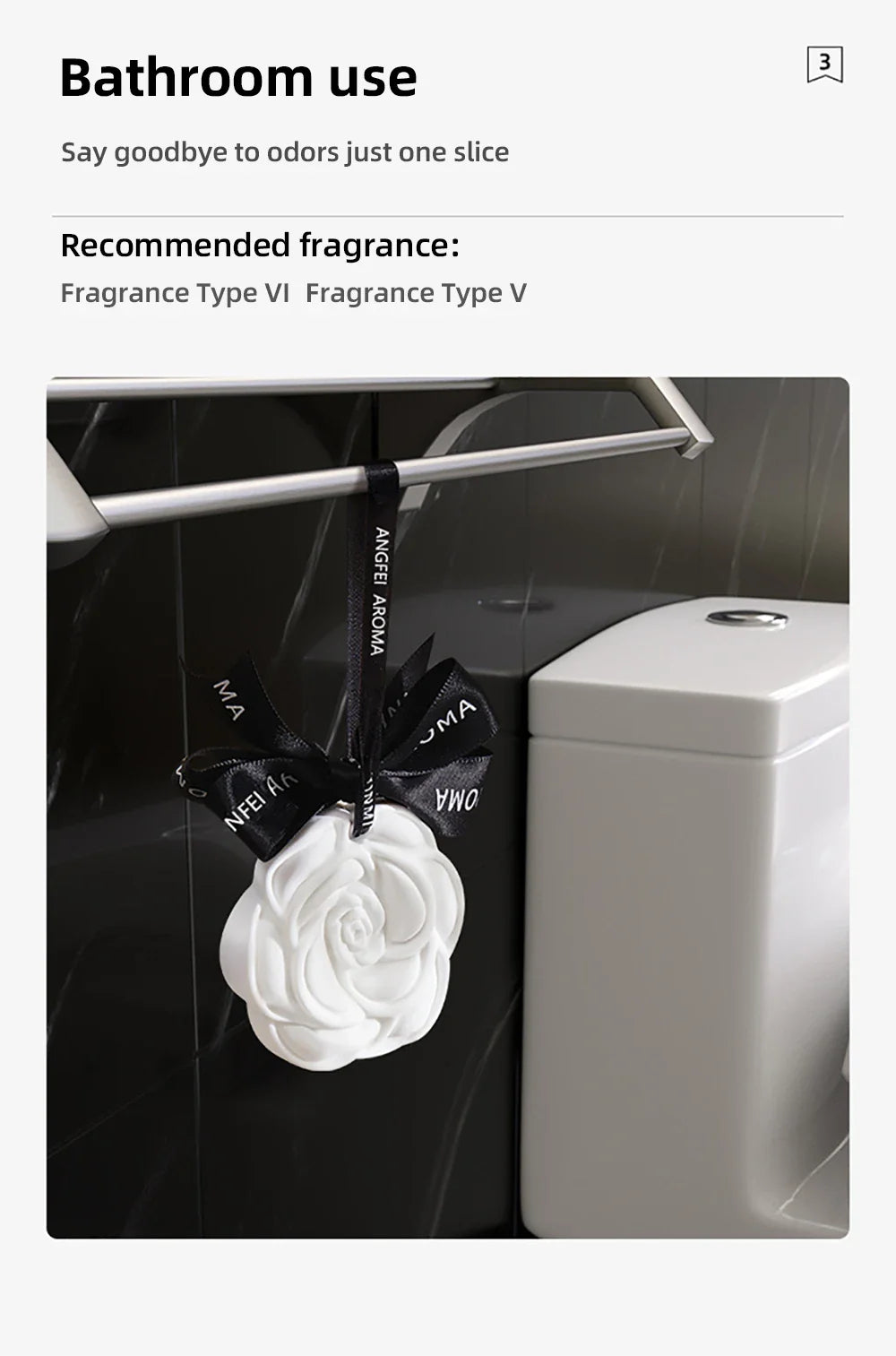 Ceramic Ornaments Aromatherapy Light Luxury Ancient Home Perfume Diffuser Stone Tablet Plaster Car Fragrance Pendant