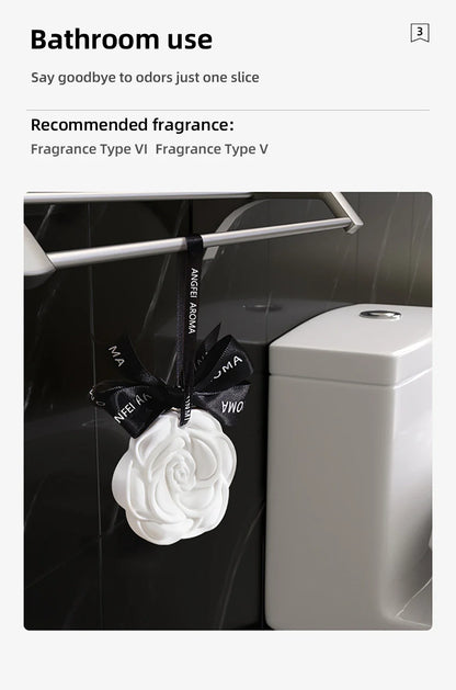 Ceramic Ornaments Aromatherapy Light Luxury Ancient Home Perfume Diffuser Stone Tablet Plaster Car Fragrance Pendant