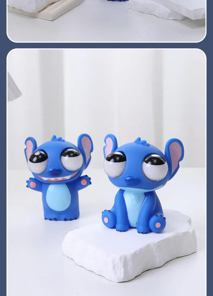 New Stitch Squishy Stress Relief Toy Pop Out Eye Funny Fidget Sensory Toy for Adults Kids Anxiety Relief Desk Decor Funny Gift