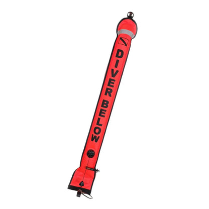 Bouée de marqueur de Surface de plongée sous-marine, équipement Compact pour plongeur sous-marin, Tube gonflable de plongée en apnée