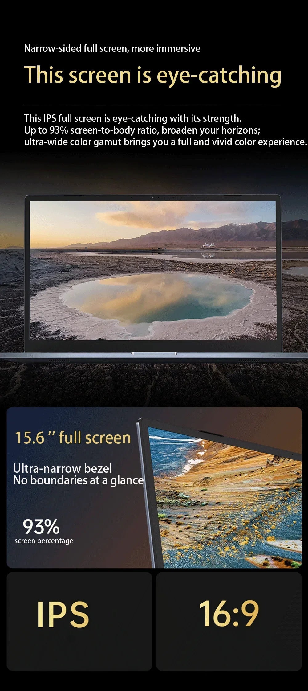 15,6 inch Intel Core i9-12900H pulgadas ordenador portátil Windows 11 Po 2 * DDR4 2 * M.2 SSD Ultrabook WIFI5 BT