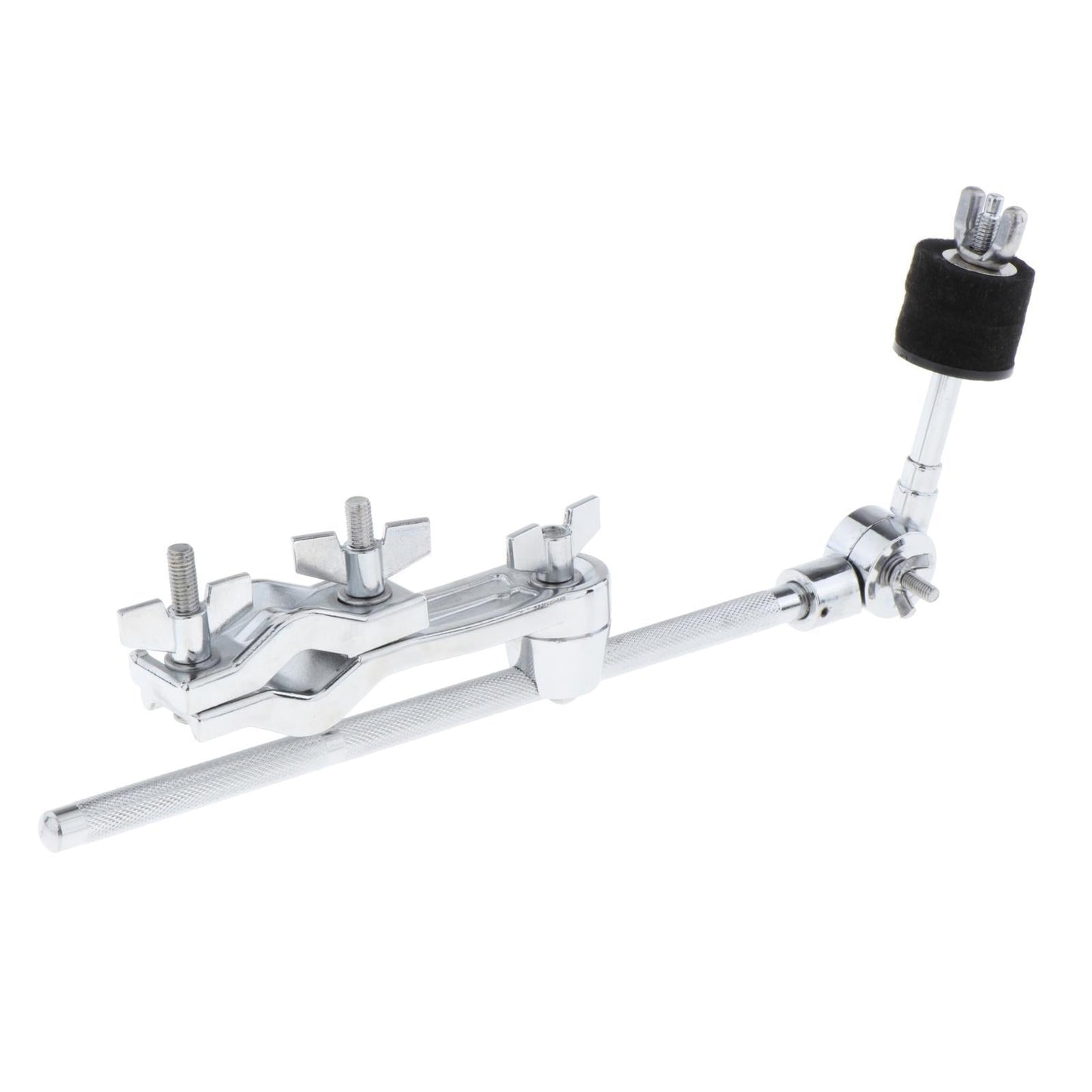 Kit de coussinets de tambour de pratique d'inclinaison de frein de cymbale en métal avec support, amortisseur de caisse claire, pinces d'extension de tambour muet, PerSCH TingSCH