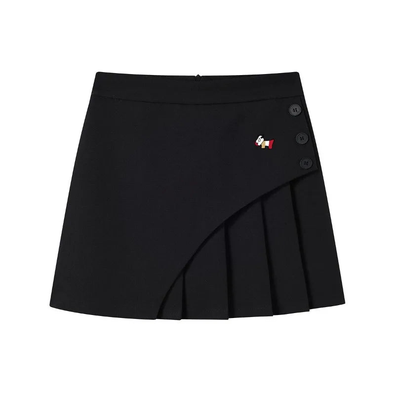Summer golf suit pleated skirt, 2025 new Korean golf skirt, fashionable A-line short skirt, women's golf culottes