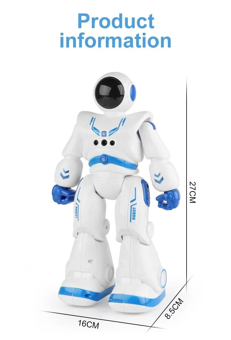 Jouet robot intelligent à détection de gestes et tactile : robot spatial télécommandé programmable