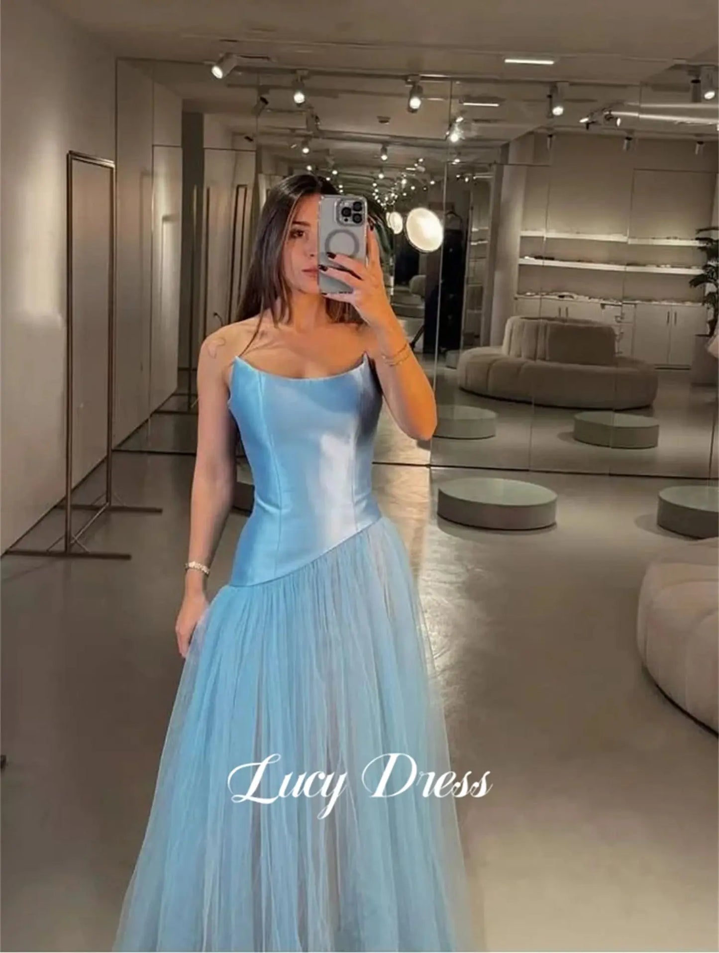 Lucy Customized Gala Dress Elegant Women's Dresses Wedding Party Dress Ball Gowns Evening Gown Robes De Cocktail Dresses gala