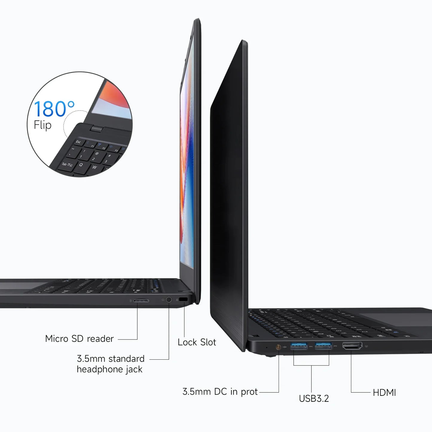 14 Inch Windows 11 Laptops New N4000 2.6Ghz 8GB RAM 512GB ROM Notbook Pc Computer Laptop