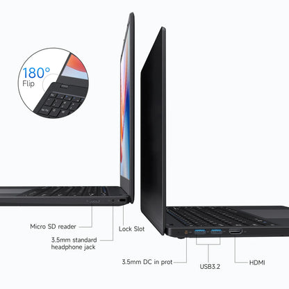 14 Inch Windows 11 Laptops New N4000 2.6Ghz 8GB RAM 512GB ROM Notbook Pc Computer Laptop