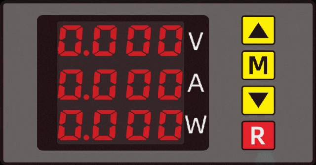 BM730 DC0-100V 10A LED voltmètre numérique module ampèremètre ampèremètre wattmètre ions détecteur Polaroid avec module de surveillance d'alarme