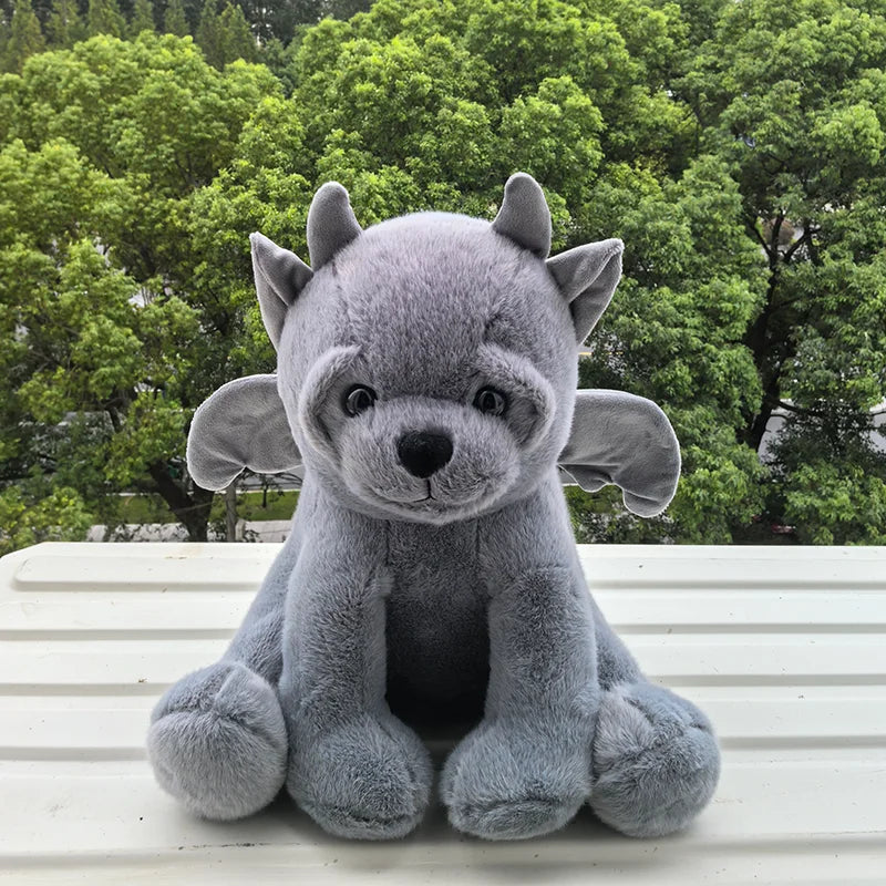 TreasuringU New Gargoyle Bear Plush Toys Gargoyle Plush Doll Character Peripheral Stuffed Doll Halloween Christmas Soft Pillow