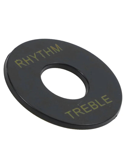 Anneau de commutation de sélection de rythme/treble, pour guitare Gibson Les Paul, interrupteur à trois vitesses, plaque de protection, anneau de sélection de couleurs