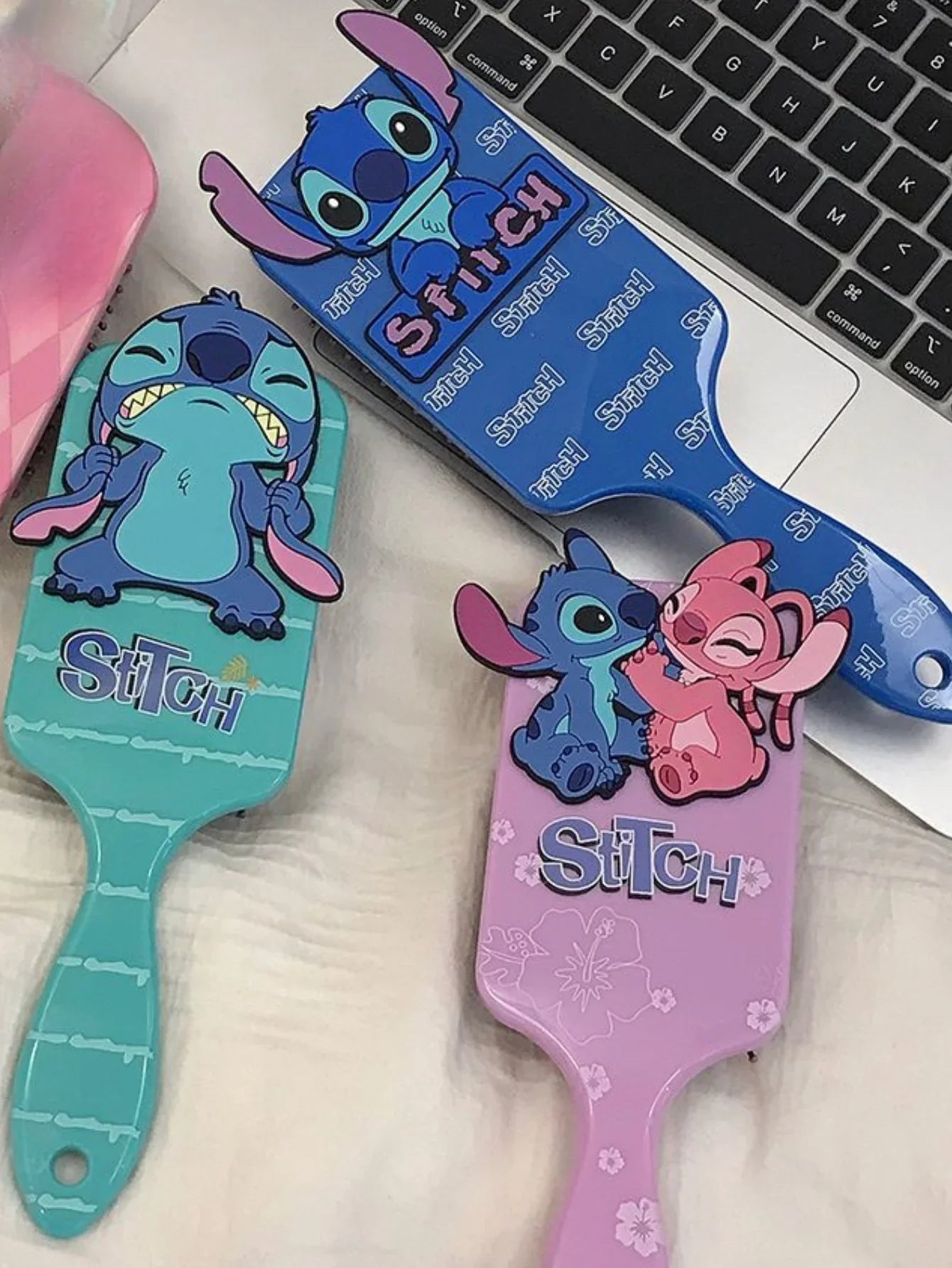 1/3pcs Lilo & Stitch Air Cushion Massage Combs Stitch  Comb Hair Brush Hairdressing Tool Birthdy Gift