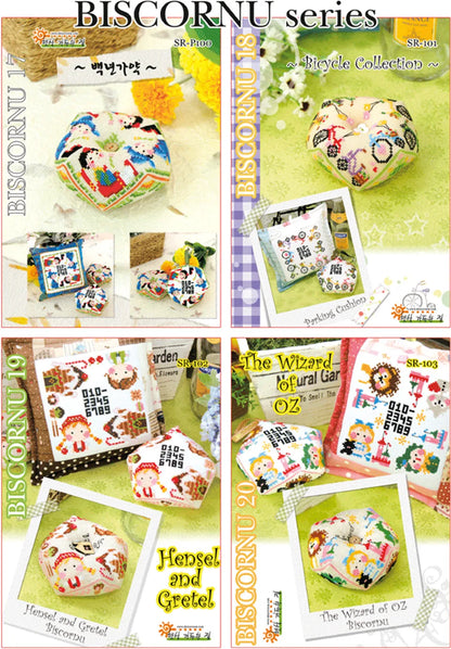 Cross Stitch Kits Stich Pin Cushion Sewing Kits Cross-stitch Easy Embroidery Cross Stitch Complete Kit Needle Arts & Craft Hobby