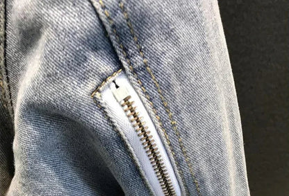 Manteau de cowboy pour hommes, vestes en jean amples et déchirées pour hommes, vêtements d'automne en tissu, livraison rapide, nouveau produit élégant à prix abordable