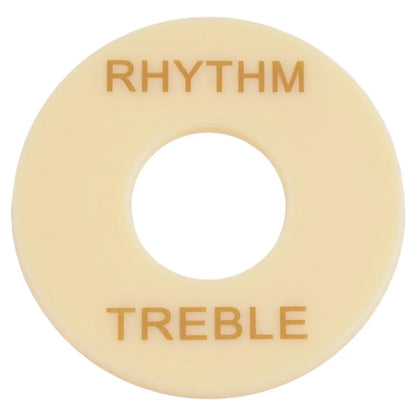 Anneau de commutation de sélection de rythme/treble, pour guitare Gibson Les Paul, interrupteur à trois vitesses, plaque de protection, anneau de sélection de couleurs