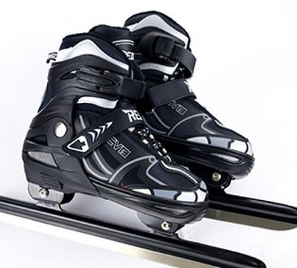 Professional Ice Hockey Skates, Ice Skating Blade Shoe, Mayor Thermal Inner, Adults, Teens, Kids, Adjustable Size