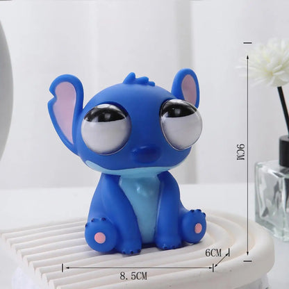 New Stitch Squishy Stress Relief Toy Pop Out Eye Funny Fidget Sensory Toy for Adults Kids Anxiety Relief Desk Decor Funny Gift