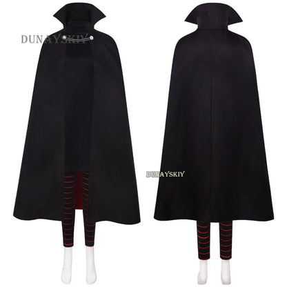 Dracula Mavis Cosplay Costumes With Wig Hootel Transylvania Role Play Halloween Carnival Party Outfit For Children Women Girls