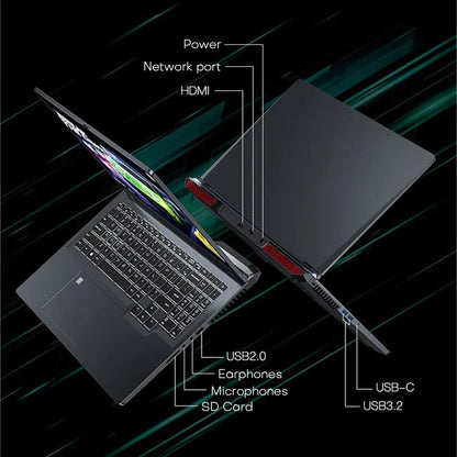 2025 Xiaman 16" Gaming Laptop intel Core i7-6700HQ GTX 1060 IPS 1920*1200 Notebook Gamer 16GB DDR4 1TB SSD Windows 11 Laptop PC