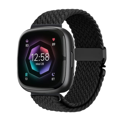Parachute Braided Strap for Fitbit Versa 4 3 Sense 2 band Accessories replacment nylon correa Bracelet for Fitbit Versa 4 Strap