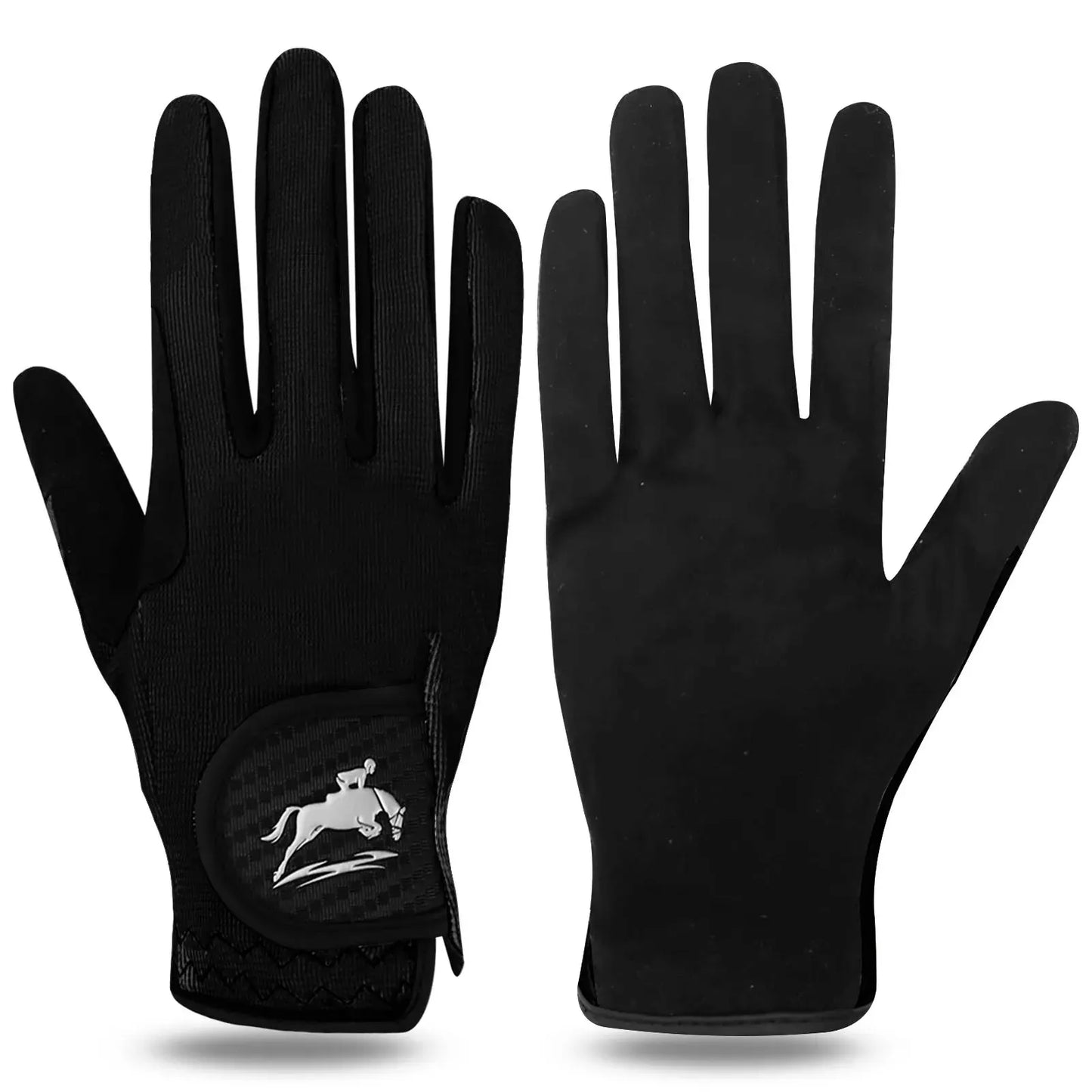 Gants d'équitation équestres pour femmes en maille respirante légers, pack de couleurs, prise confortable par tous les temps