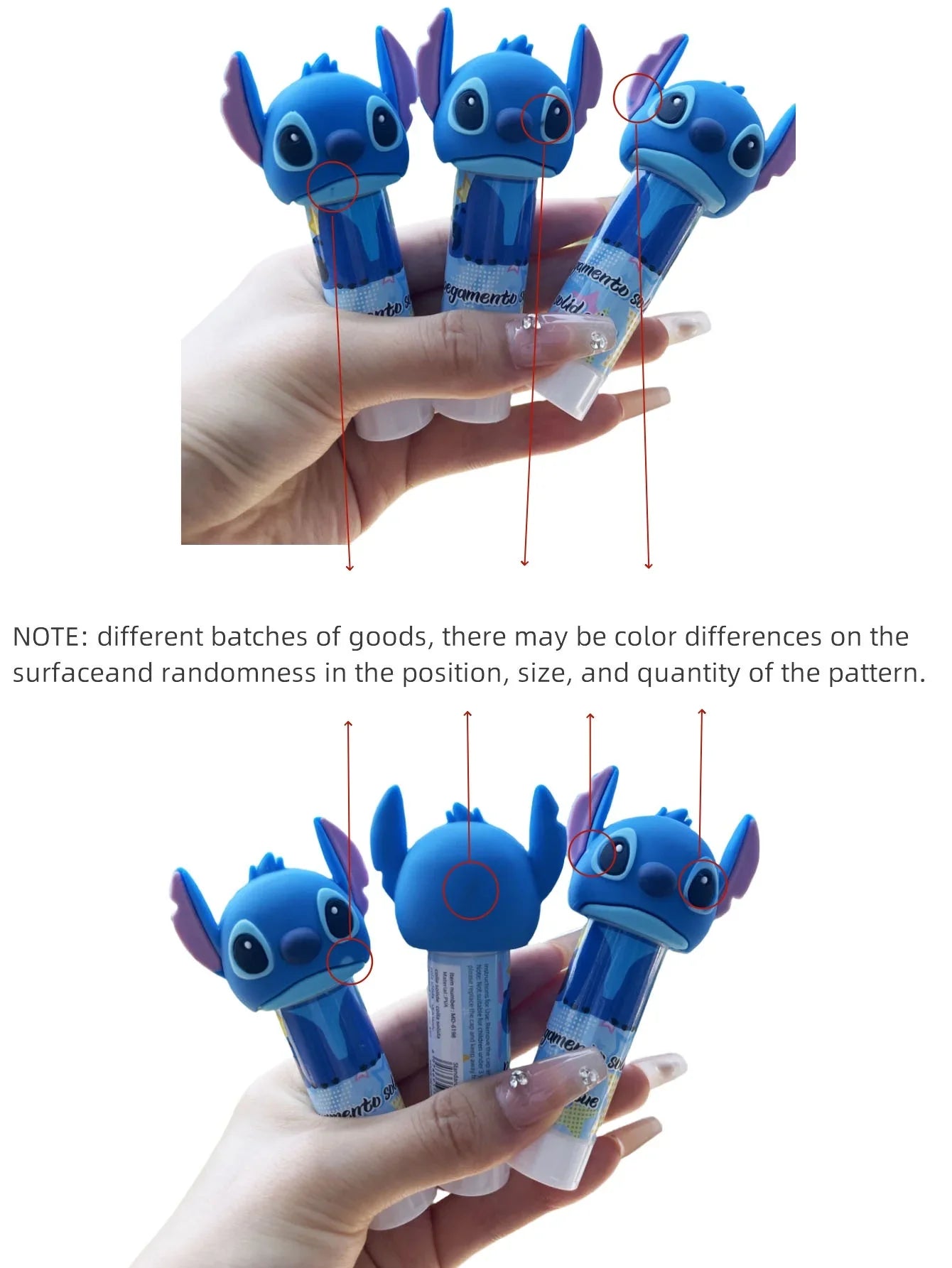 1/4pcs Bâton de colle solide Stitch Cartoon Adhésif fait main Colle pour coller le papier DIY pour fabriquer un bâton de colle très visqueux
