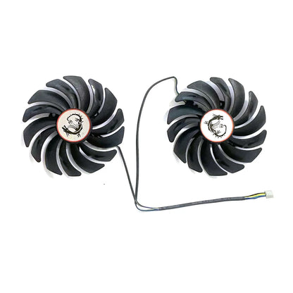 PLD10010S12HH 95MM DC 12V GTX 1080 1070 1060 Cooling Fan for MSI GTX 1060 1070 1080 Ti RX570 580 470 480 , Graphics card cooler