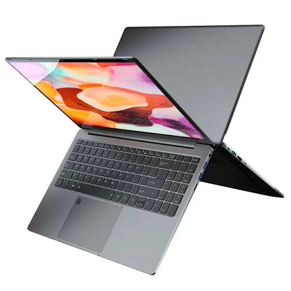 Ordinateur portable 15,6 pouces Windows 11 le moins cher de 2023, 16 Go de RAM, 1 To/512 Go/256 Go SSD, déverrouillage par empreinte digitale, pour le jeu