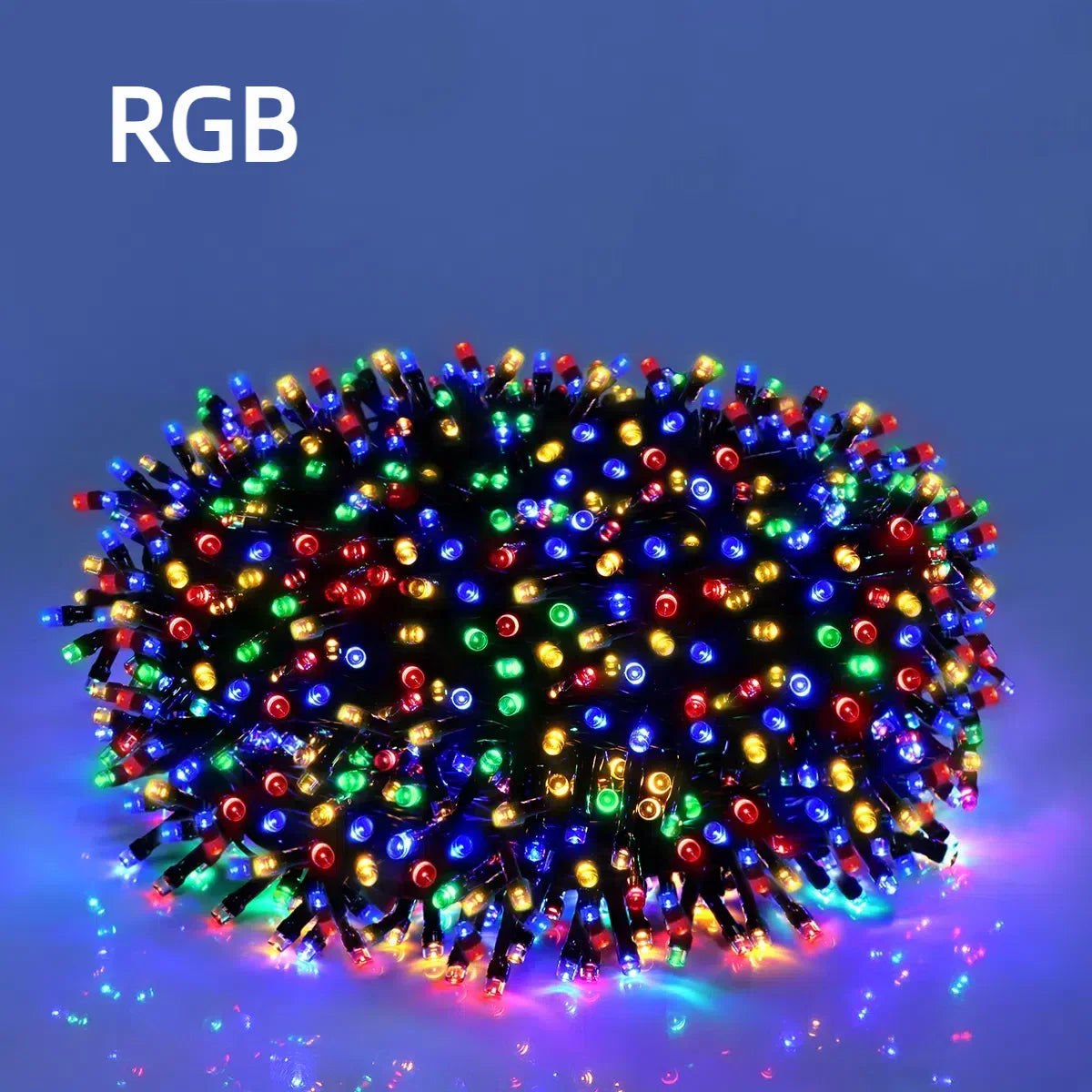 Guirlande lumineuse LED Twinkle Star 100M 50M étanche 8 modes d'éclairage pour jardin extérieur, pelouse, sapin de Noël, décoration de festival